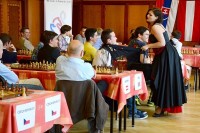 un frangente della cerimonia d'inaugurazione