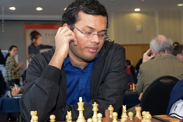 l'indiano Ganguly, numero uno del Tabellone di partenza. Foto John Saunders