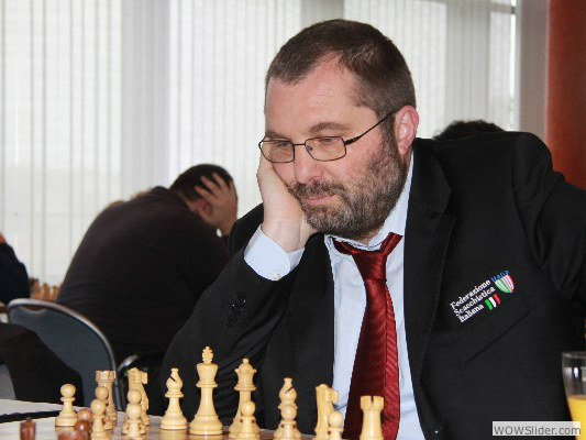 Michele Godena, prima scacchiera dell'Italia