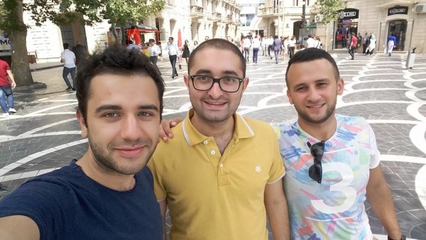 l'inviato speciale con Mustafa Yılmaz e Bahruz Rzayev