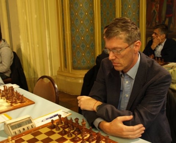 il GM Felix Levin, numero uno del tabellone