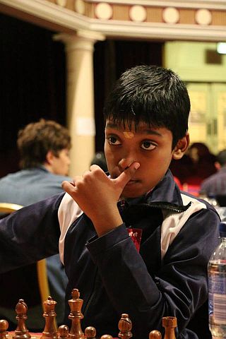 Praggnanandhaa Isle of Man 2016