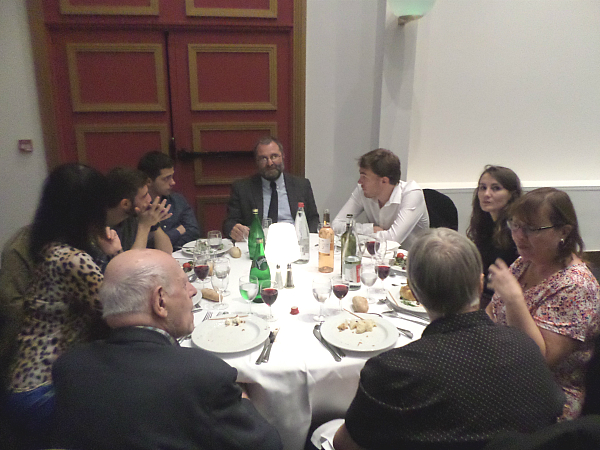 cena di gala alla fine del torneo