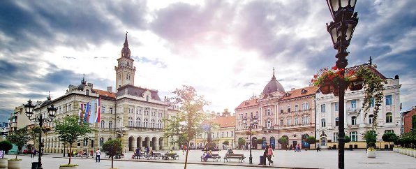 uno scorcio di Novi Sad