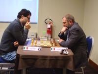 Sabino Brunello e Michele Godena durante il CIA 2106