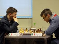 Valsecchi, qui nel CIA contro Lodici, reduce dalla buona prestazione nel Torneo di Zurigo