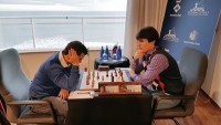 Vocaturo nella sua recente vittoria con Romanov Foto @SunwayChessOpen