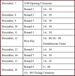hainan calendario