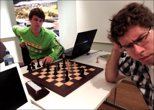 Carlsen prepara con Hammer il Match Mondiale contro Anand nel Kragerø Resort