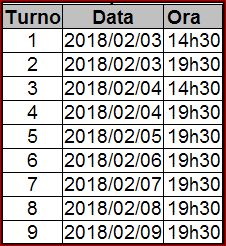 calendario