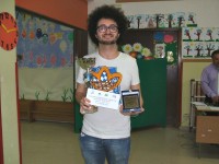 Domenico Santeramo campione pugliese. Foto Barletta Scacchi