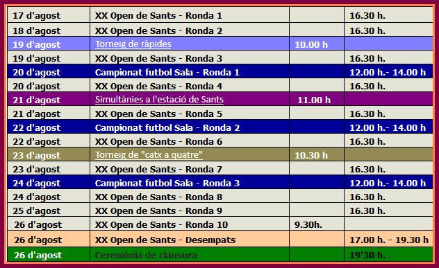 calendario