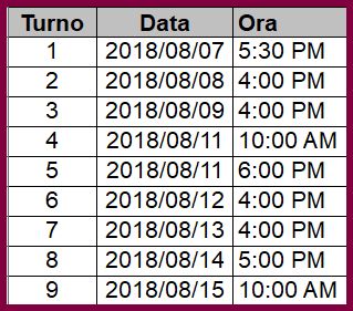 calendario