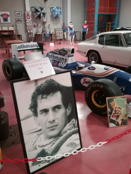 foto Williams + Ayrton Senna