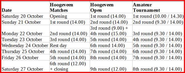 hoog calendar