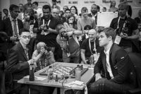 Caruana-Carlsen 2014 Oly by David Llada