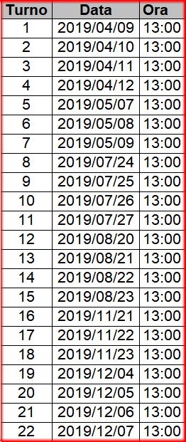 calendario