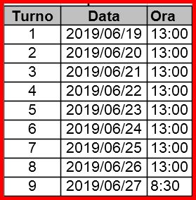 calendario