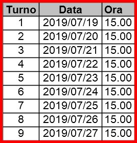 calendario