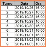 calendario