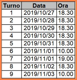 calendario