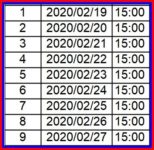 calendario