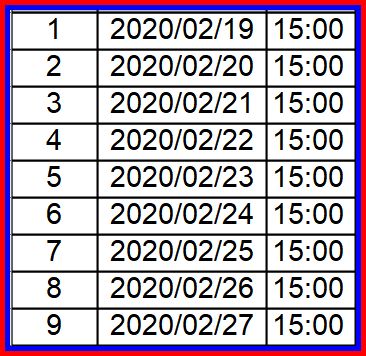 calendario