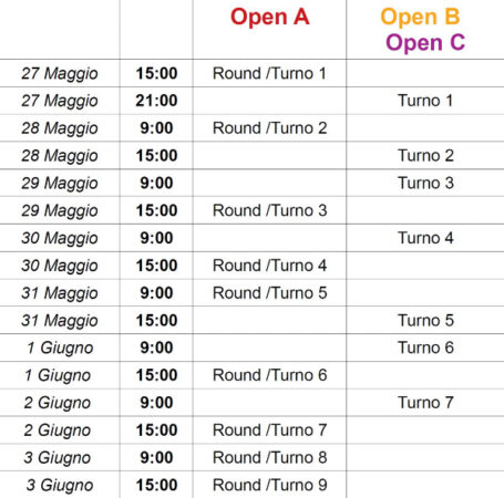 CalendarioFestival