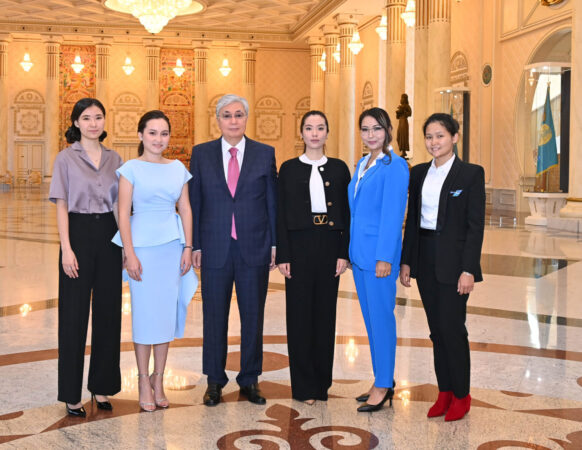 Kazakistan nazionale femminile 2022 con PM