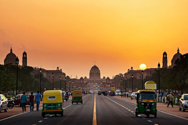 new delhi panorama