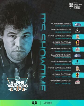 Calendario Carlsen Team