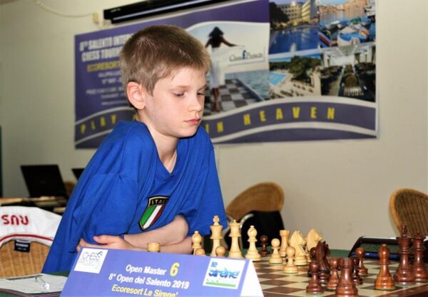 Volodar Murzin al Salento open 2019