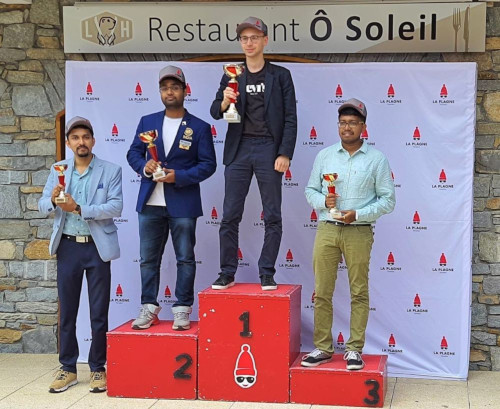 la plagbe 22 podio chessbase india