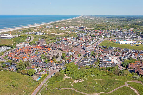 Aerial,From,The,City,Wijk,Aan,Zee,In,The,Netherlands