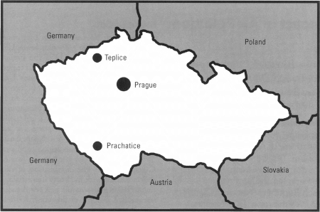 Teplice mappa rep ceca