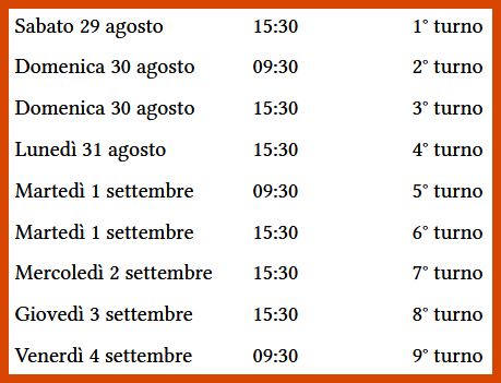calendario